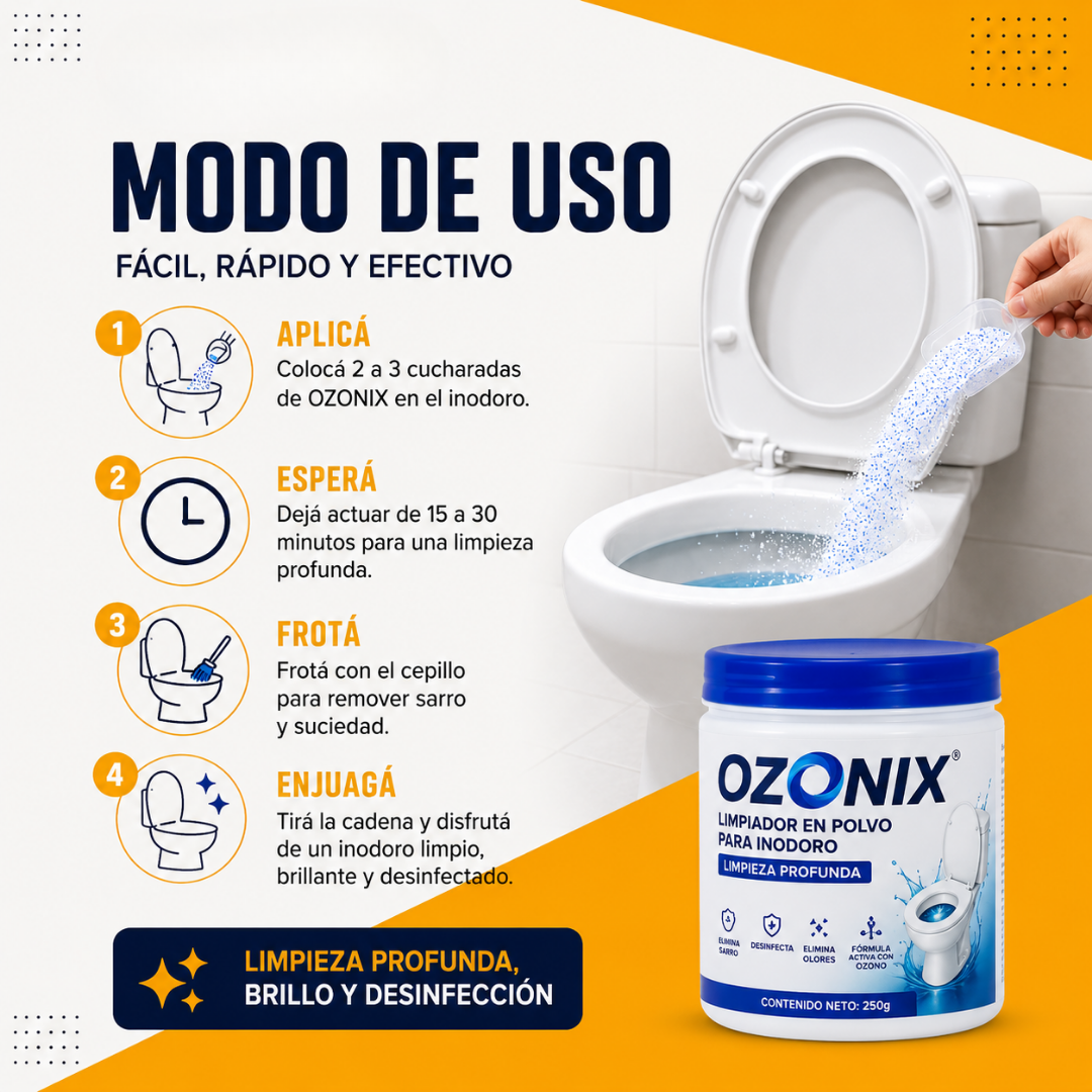 2x1 Removedor de Sarro - OZONIX