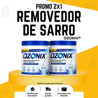 2x1 Removedor de Sarro - OZONIX