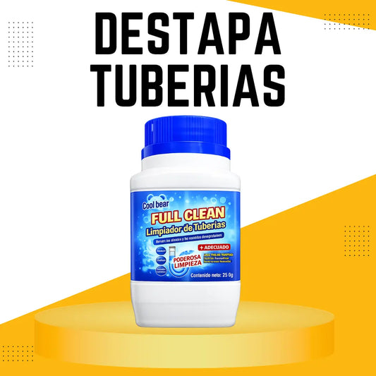 Destapa Tuberías para Baños y Cocina